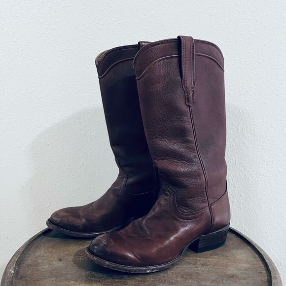 Tecovas Shoes Tecovas Tall Leather Western Cowboy Boots Womens 8